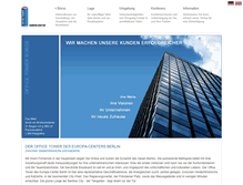 Tablet Screenshot of office-tower-berlin.de